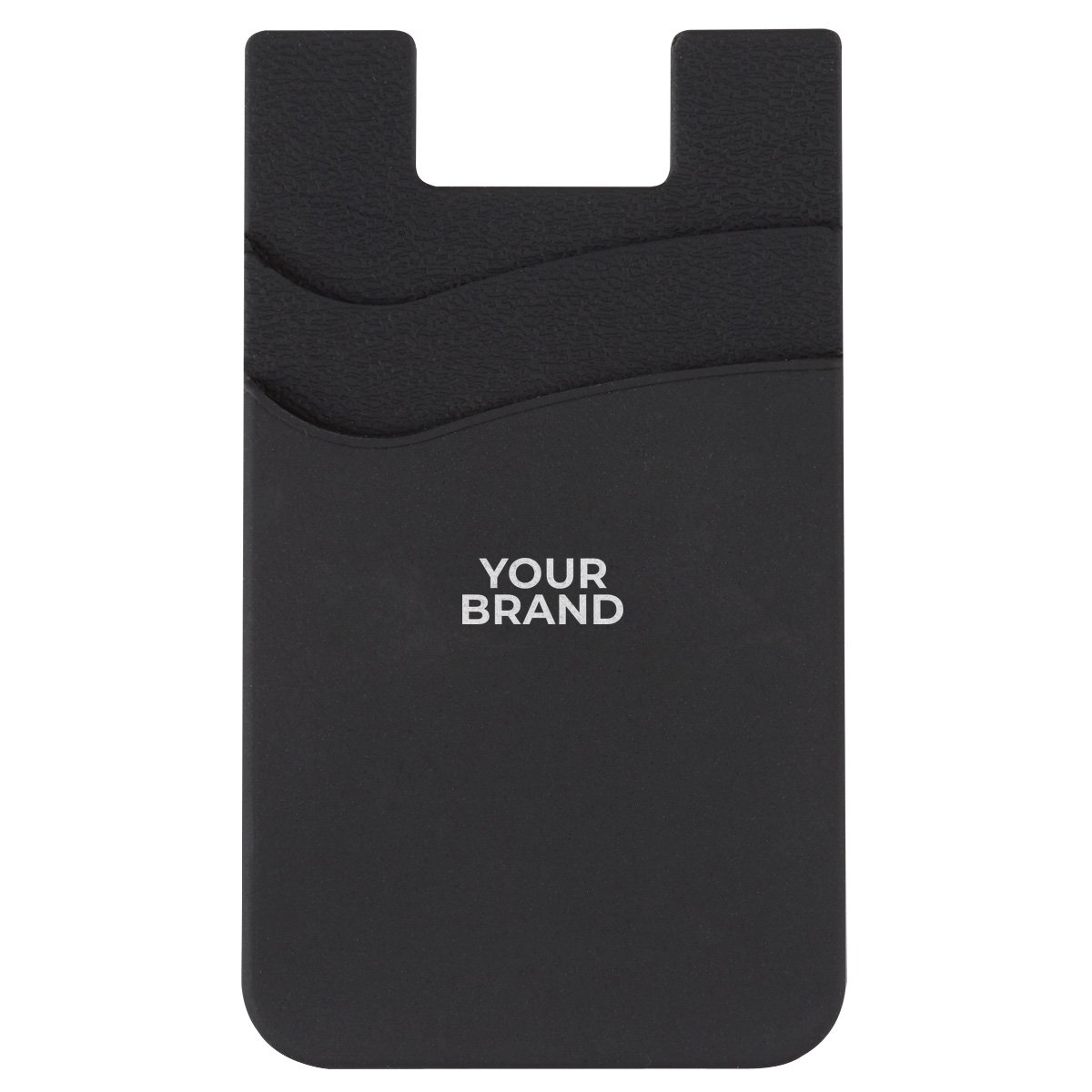 Dual Pocket Silicone Phone Wallet