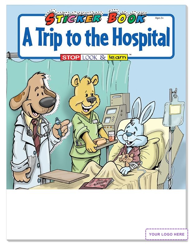 STICKER BOOK SET - A Trip to the Hospital Sticker Book Fun Pack