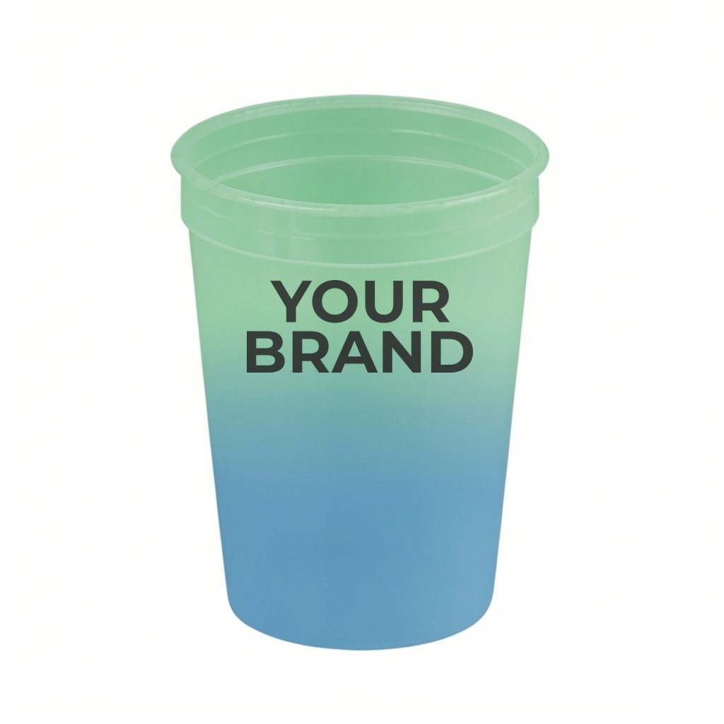 Garyline® Cups-on-the-Go Color-Changing Stadium Cup - 12 oz.