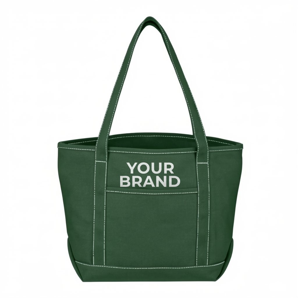 Medium Cotton Canvas Yacht Tote Bag