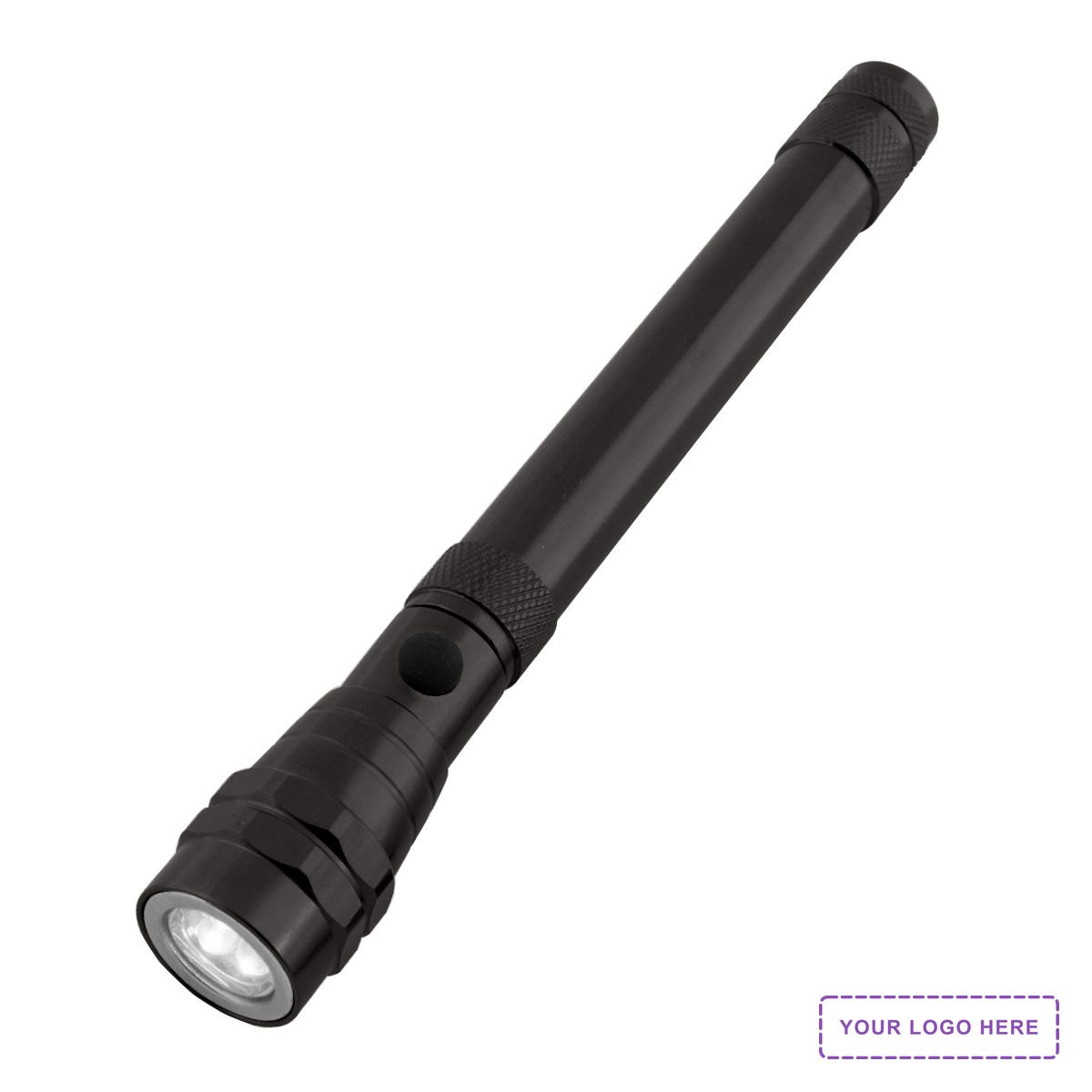 Telescopic Rechargeable Recycled Aluminum Flashlight With Magnet 2.0