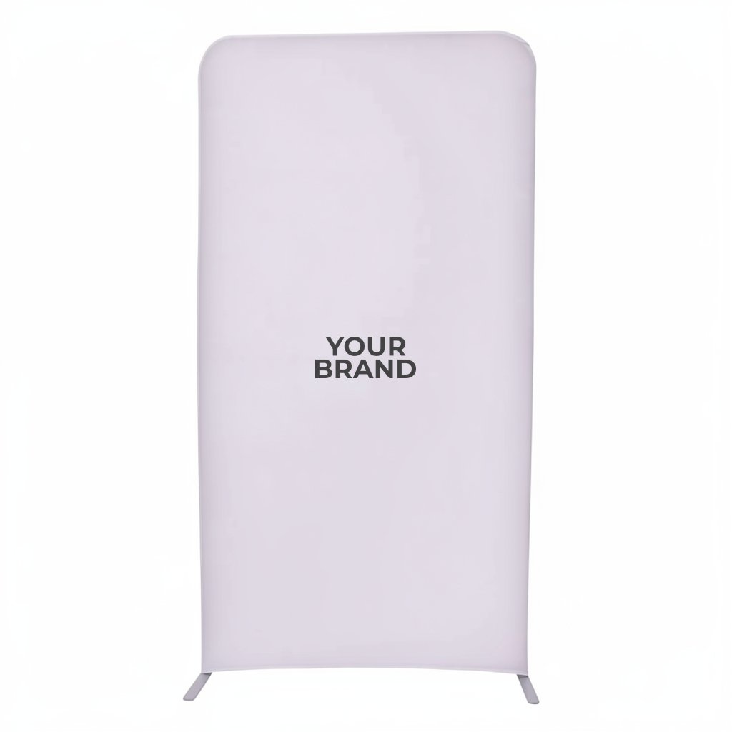 4'W x 90"H EuroFit™ Straight Wall Kit (Recycled Polyester Knit)