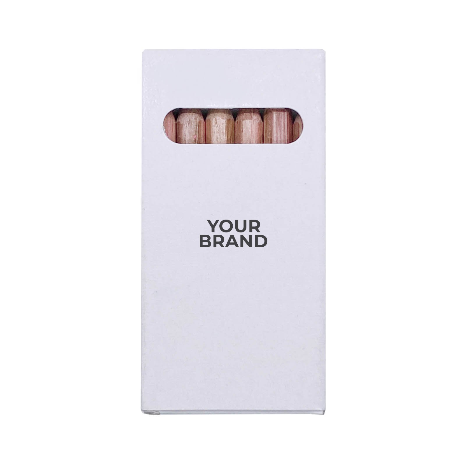 Six-Color Mini Wooden Pencil Set in Box