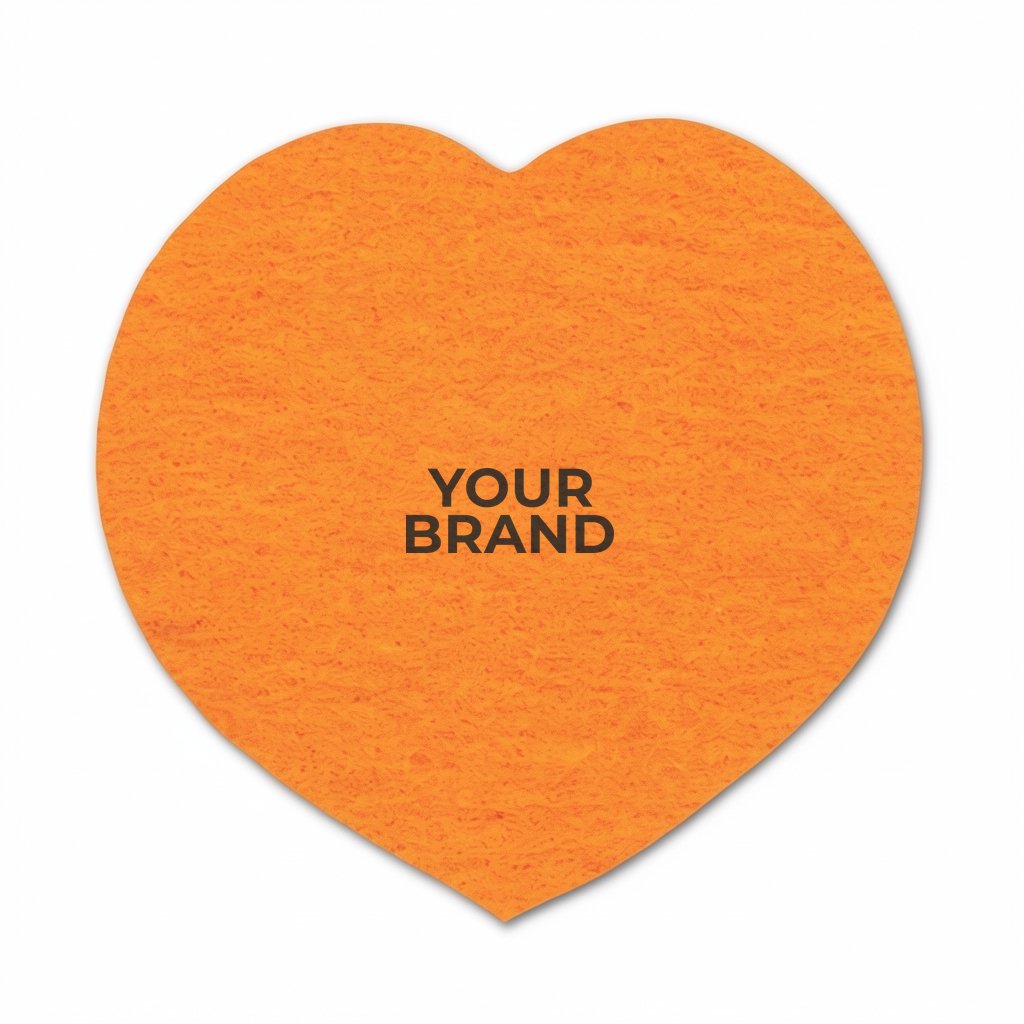 Heart Shammy Coaster