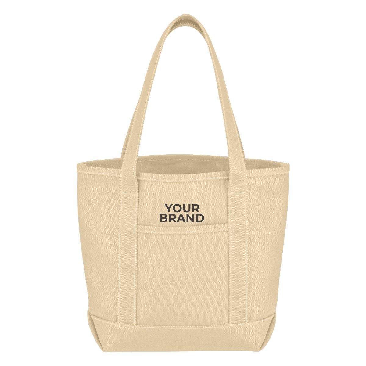 Small 24 Oz. Recycled Cotton Canvas Yacht Tote Bag