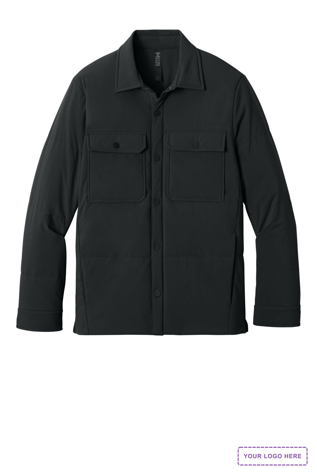 MiiR Sashiko Stretch Puffy Shacket MRA444