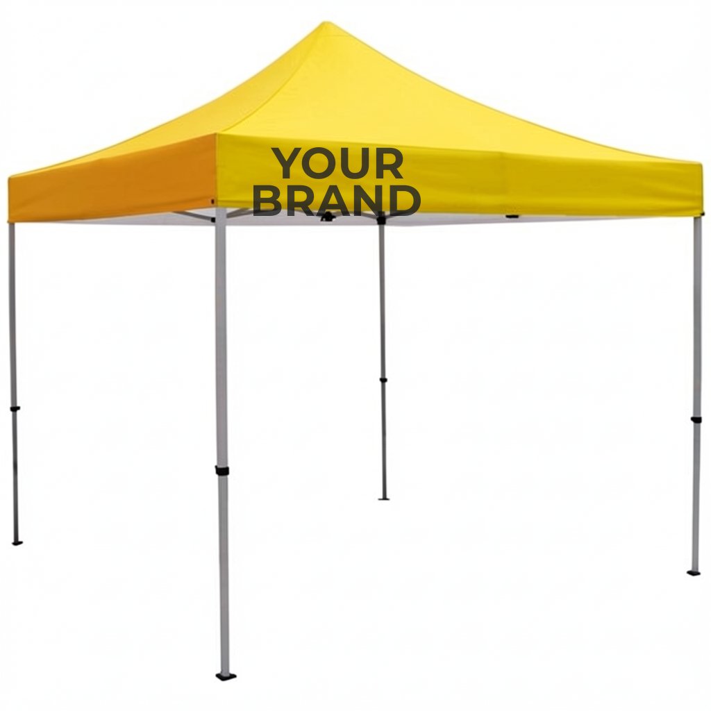 10' Deluxe Tent Kit With Vented Canopy Full-Bleed Dye Sublimation