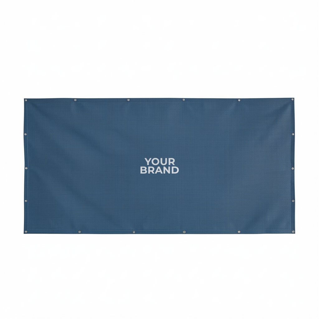 60" x 10' Mesh Vinyl Fence Banner