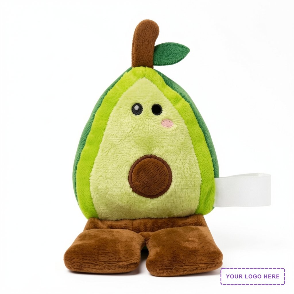 Phone Pals™ Weighted Plush Phone Holder - Avocado