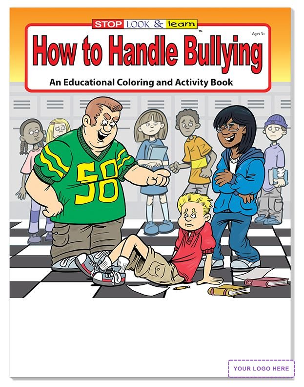 COLORING SET - How to Handle Bullying Coloring Book Fun Pack