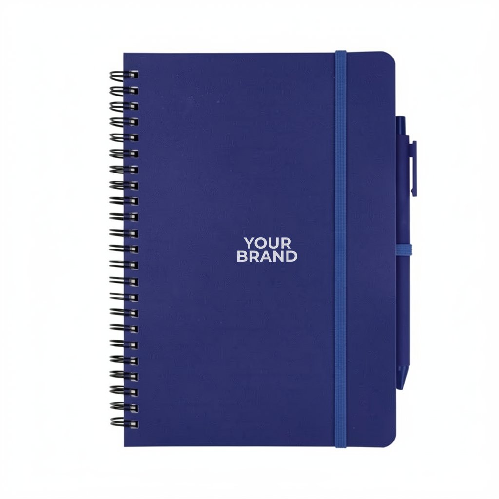 REPREVE® Recycled Spiral Notebook with Pen