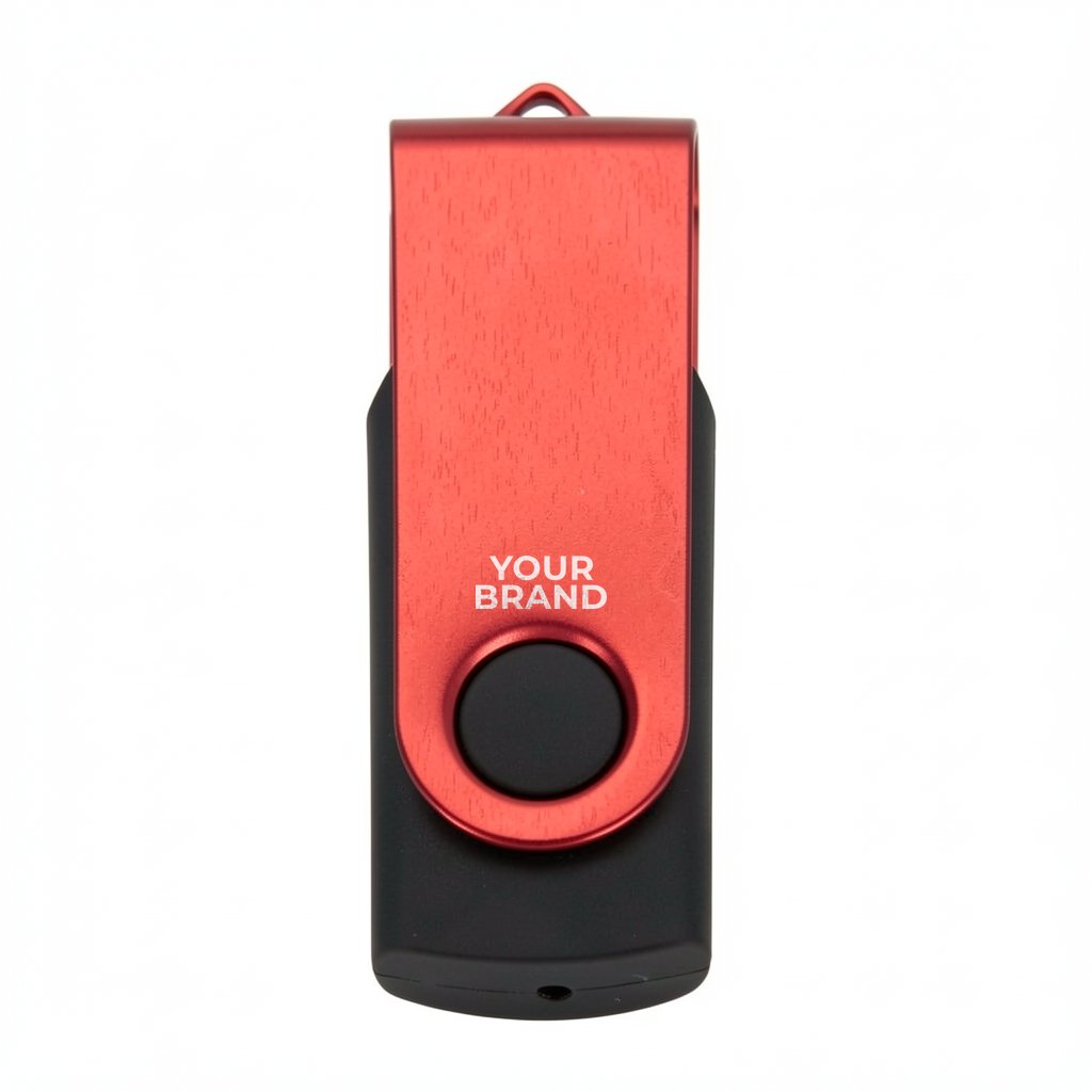 Universal Source® 2 GB Color Accent Folding USB 2.0 Flash Drive