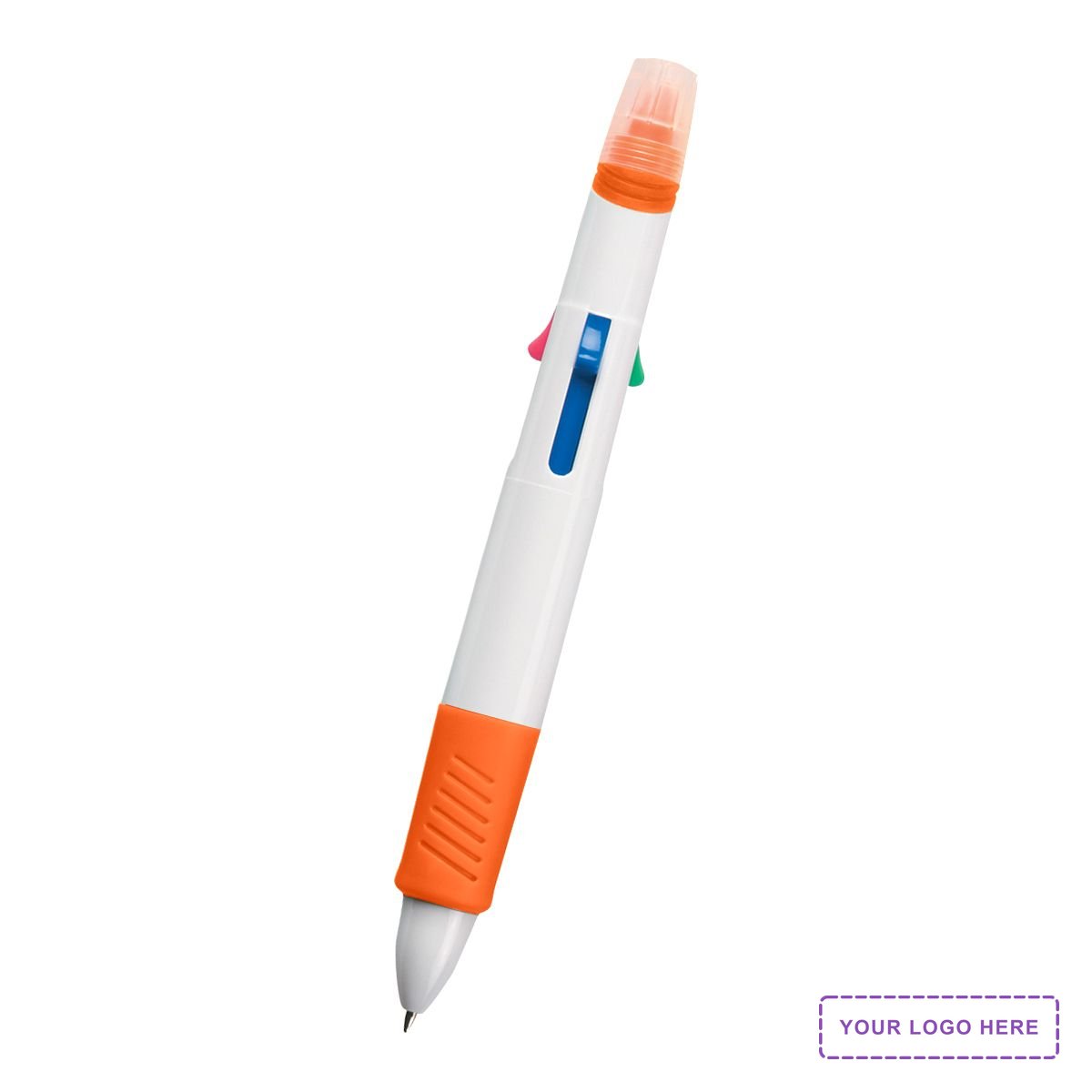 Quatro Pen With Highlighter