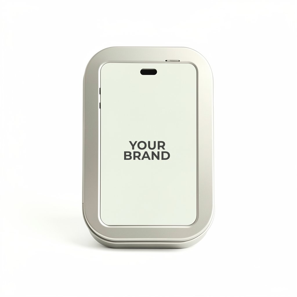 Rectangular Tin with Imprinted Square Mints
