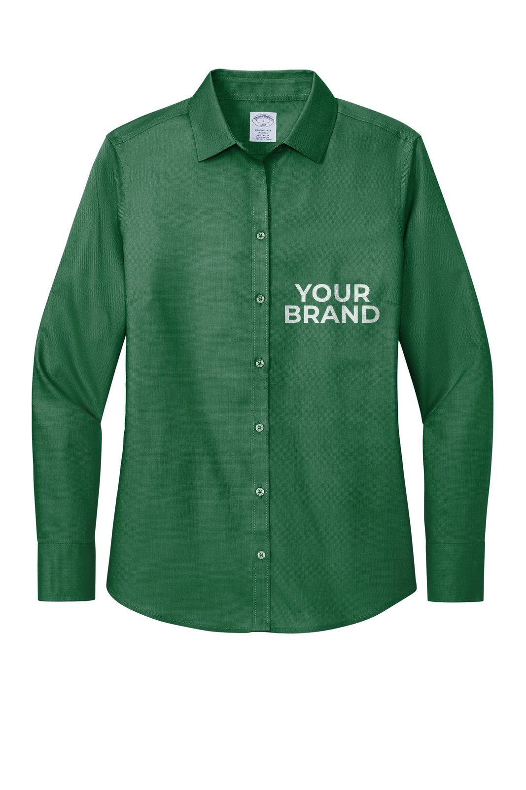 Brooks Brothers Women's Wrinkle-Free Stretch Nailhead Shirt BB18003