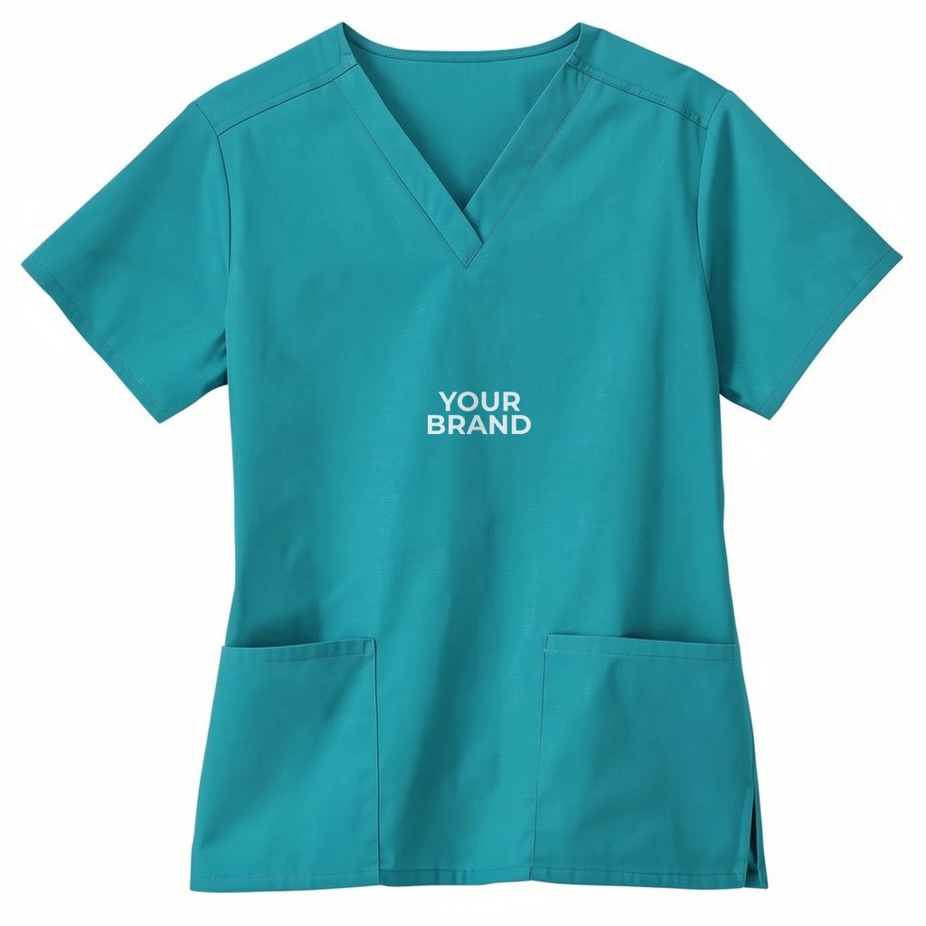 Fundamentals Ladies Two Pocket V-NECK Top