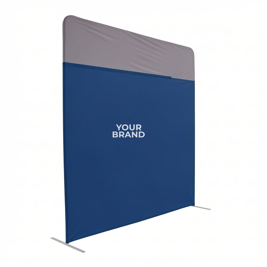 10'W x 10' Tall EuroFit™ Straight Wall Kit (Recycled Polyester Knit)