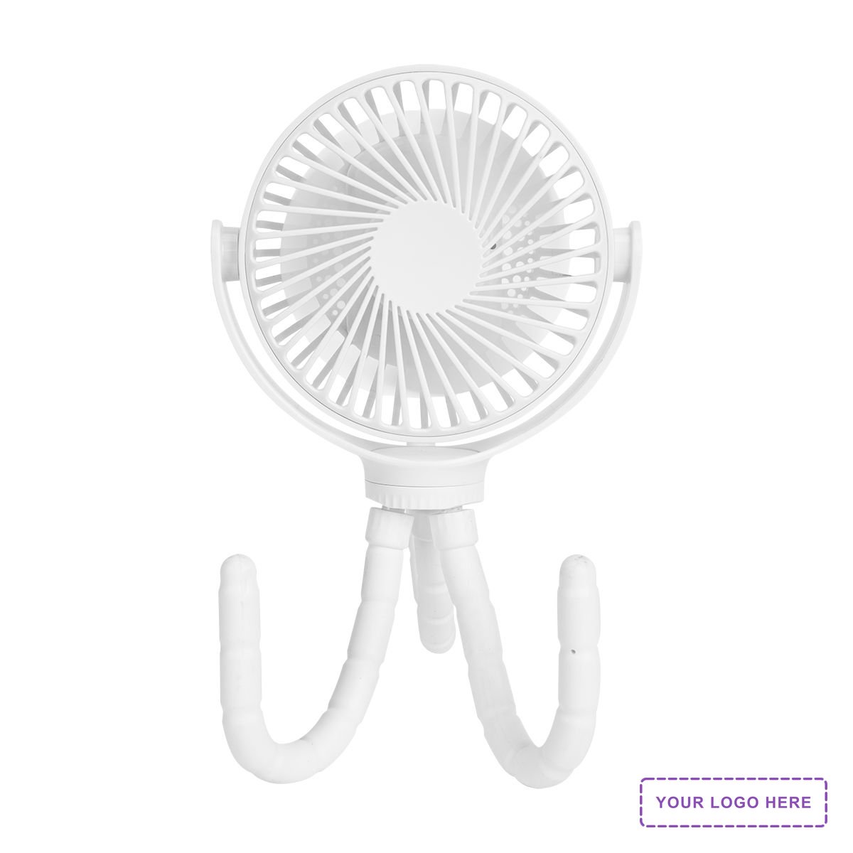 Portable Rechargeable Fan With Flexible Tripod
