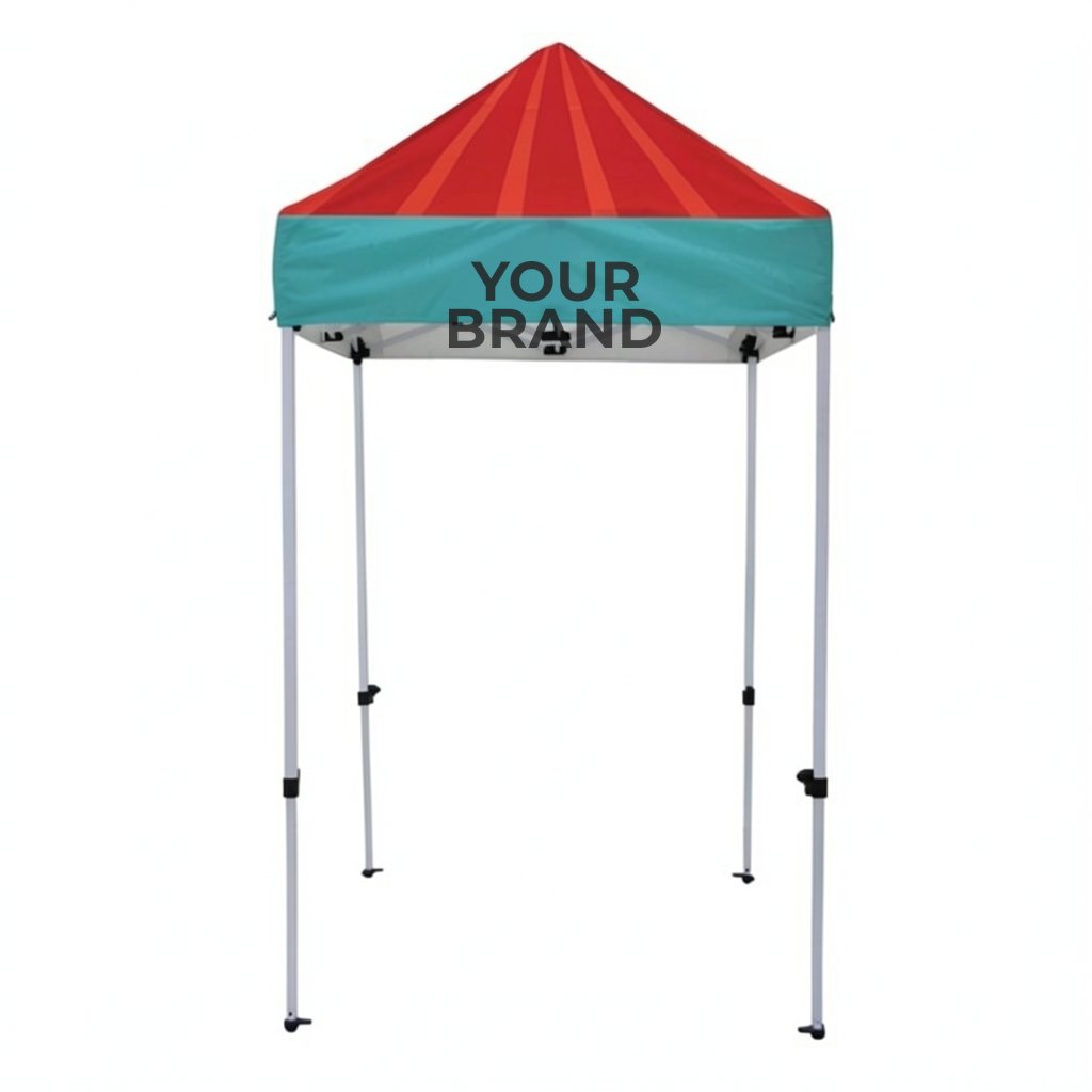 5' Economy Plus Tent Kit (Dye Sub Full-Color Full-Bleed)