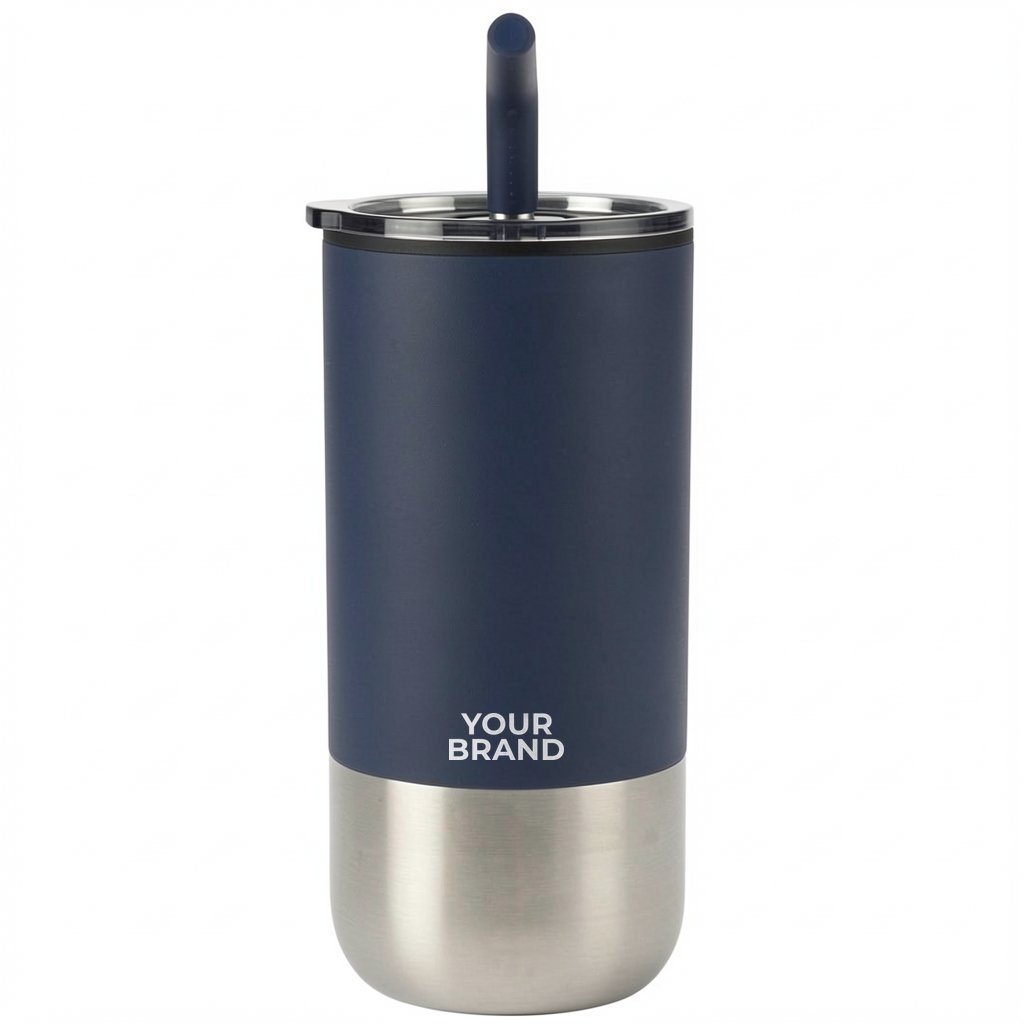 Lagom 16oz Tumbler w/ SS Straw