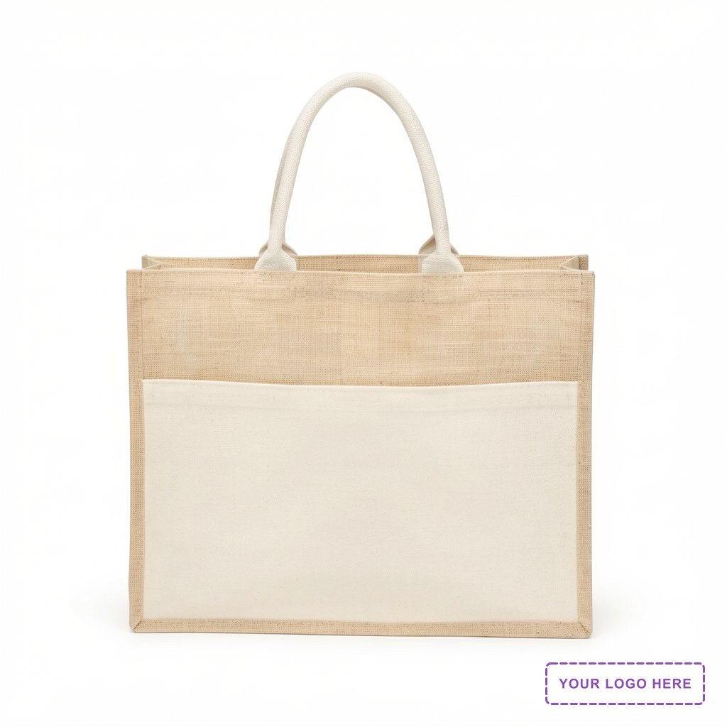Julia Jute Tote Bag
