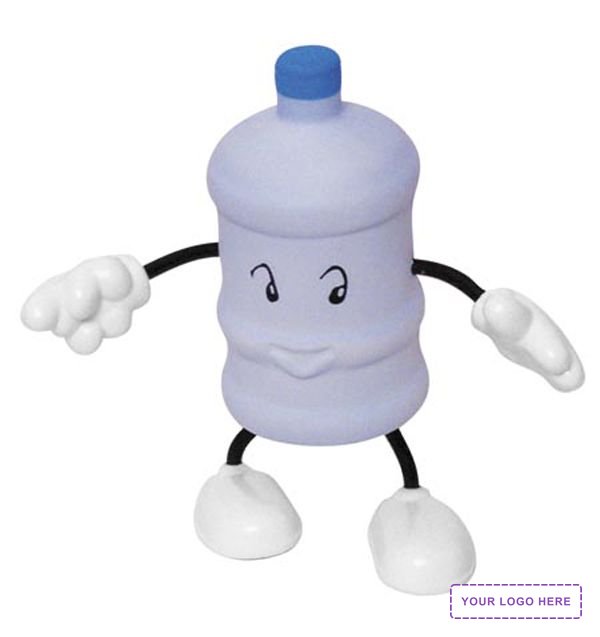 Water Bottle Stress Reliever Figure