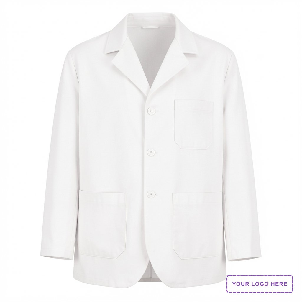Unisex Tall Lapel Counter Coat - KP10T