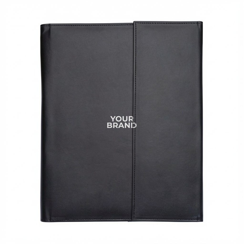 Bettoni® Atrani Bonded Leather Letter Size Padfolio