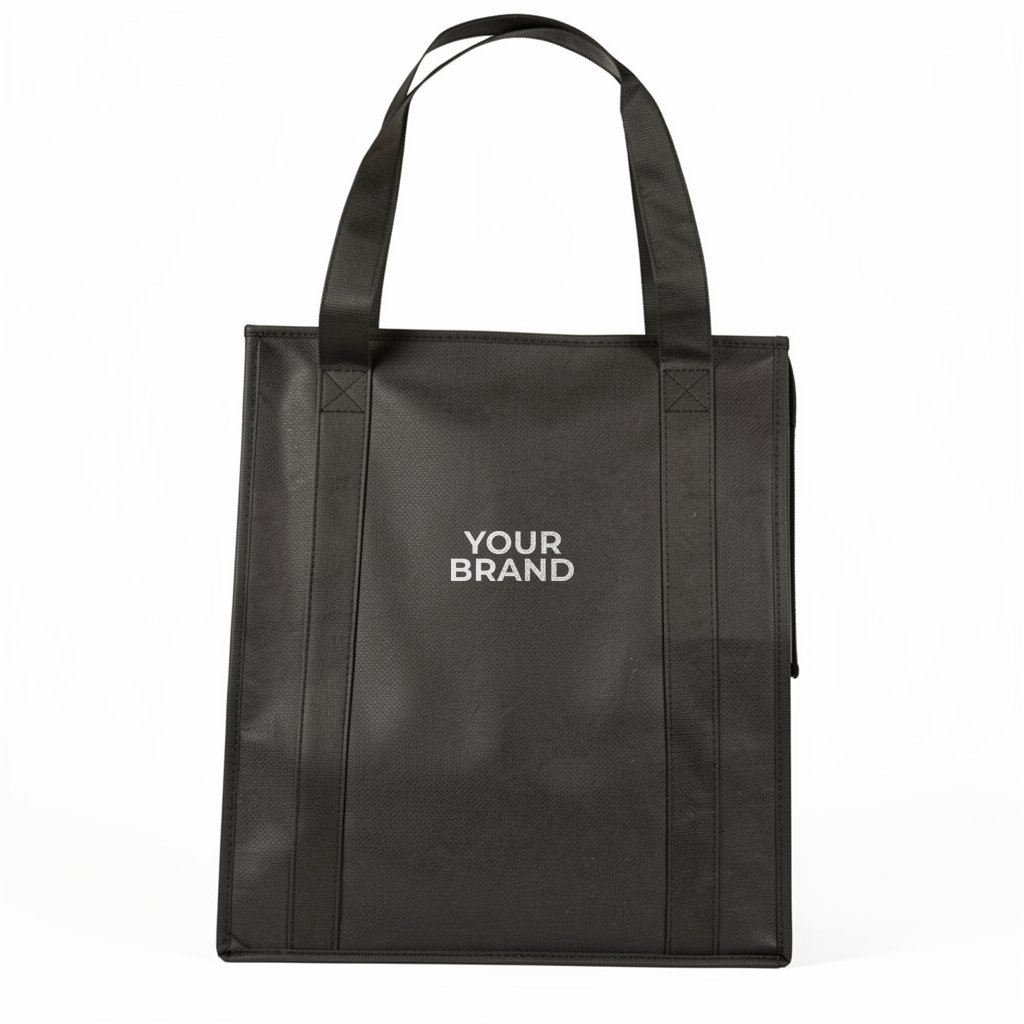 Large Insulated Grocery Tote Bag