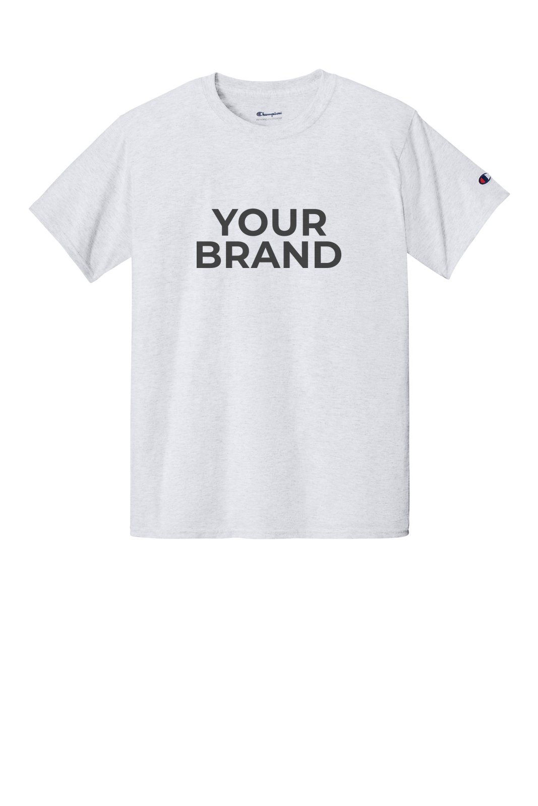 Champion Heritage 6-Oz. Jersey Tee T425 · Example of personalization. Yours carries your brand.