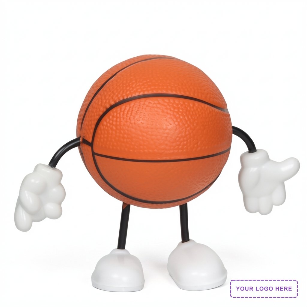 Basketball Stress Reliever Figurine
