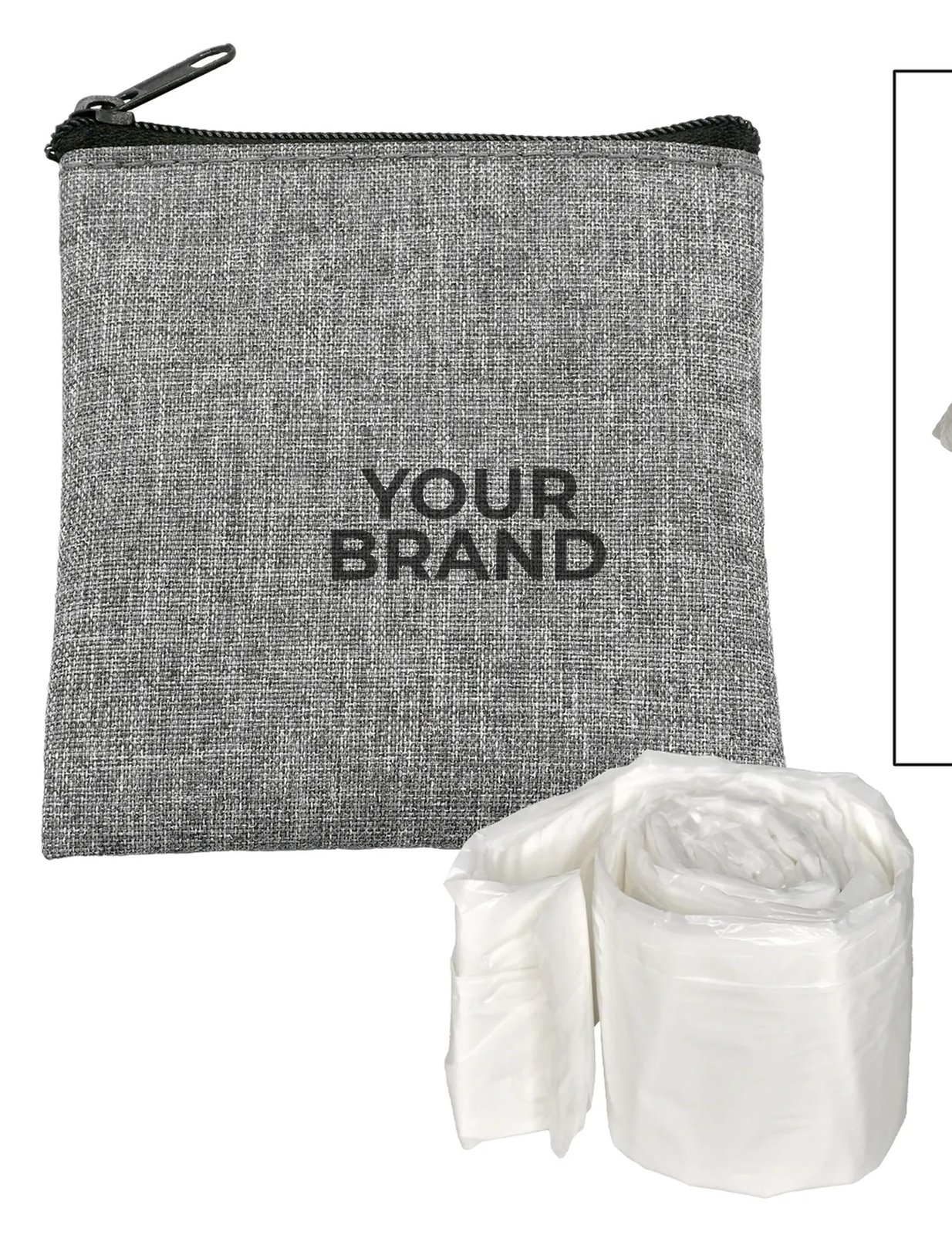 Recycled Pouch & Poncho Set