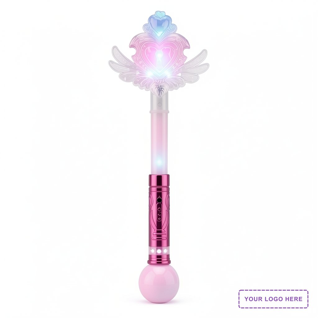 Winged Heart LED Fairy Wand