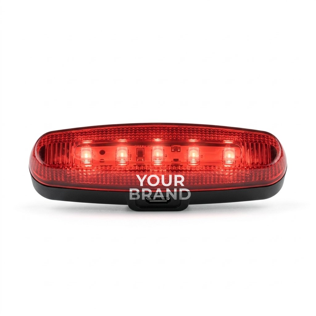 Red LED Tail Light For Bikes