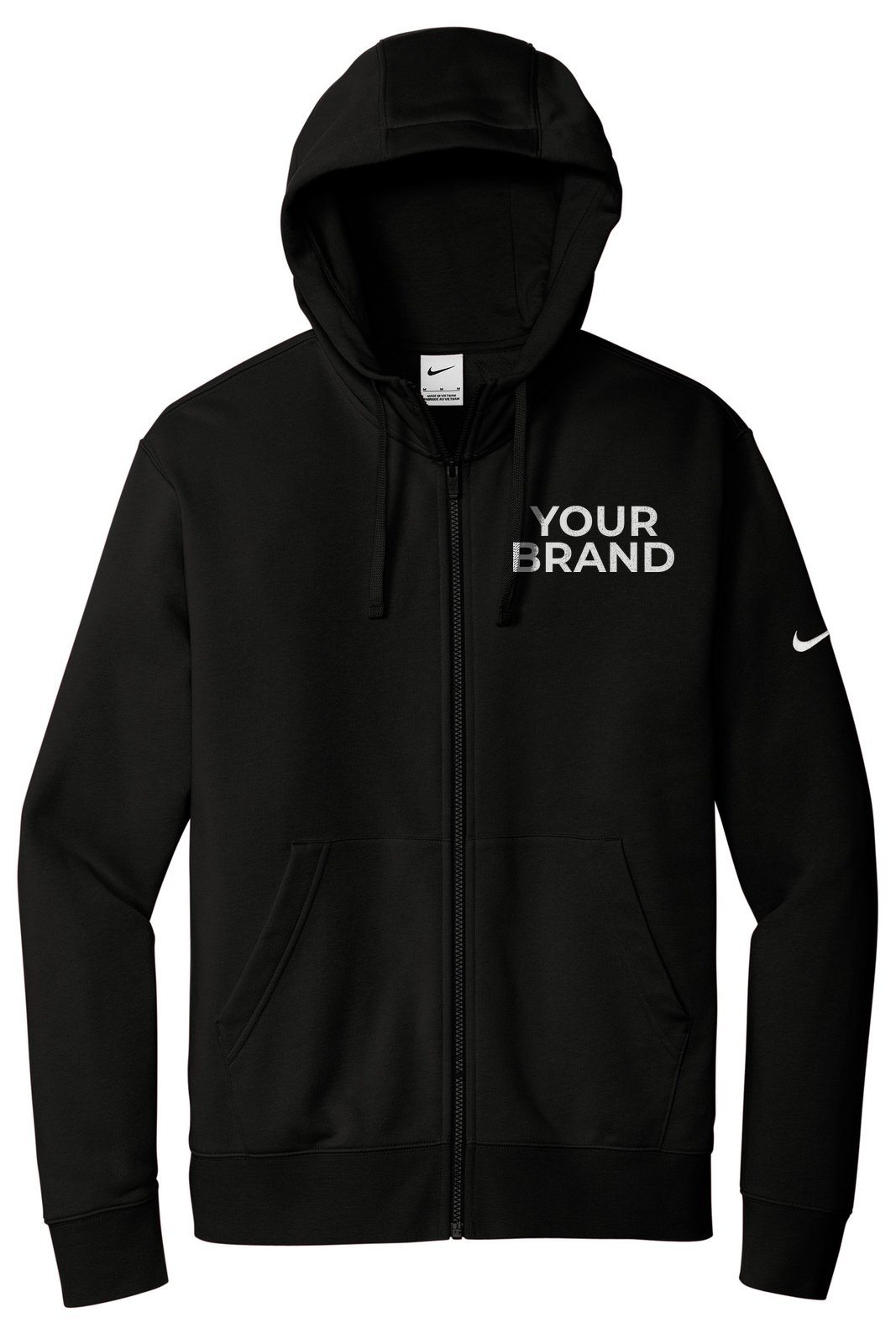 Nike Club Fleece Sleeve Swoosh Full-Zip Hoodie NKDR1513