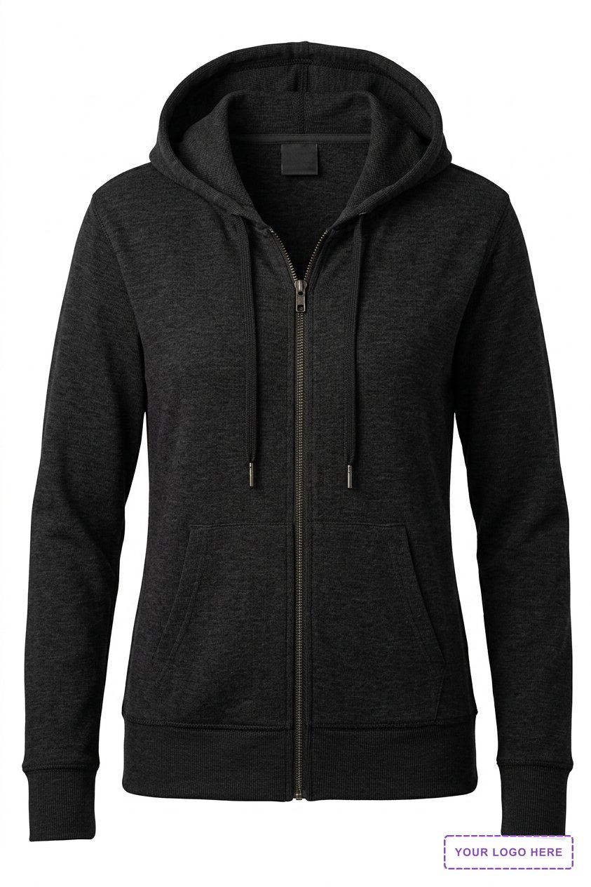 New Era Women's Thermal Full-Zip Hoodie LNEA141