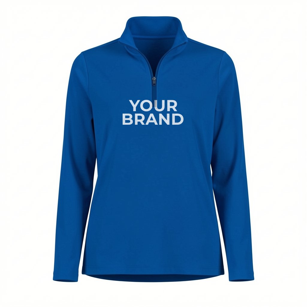 Women's CrownLux Performance® Windsor Welded Quarter-Zip Pullover - DG410W