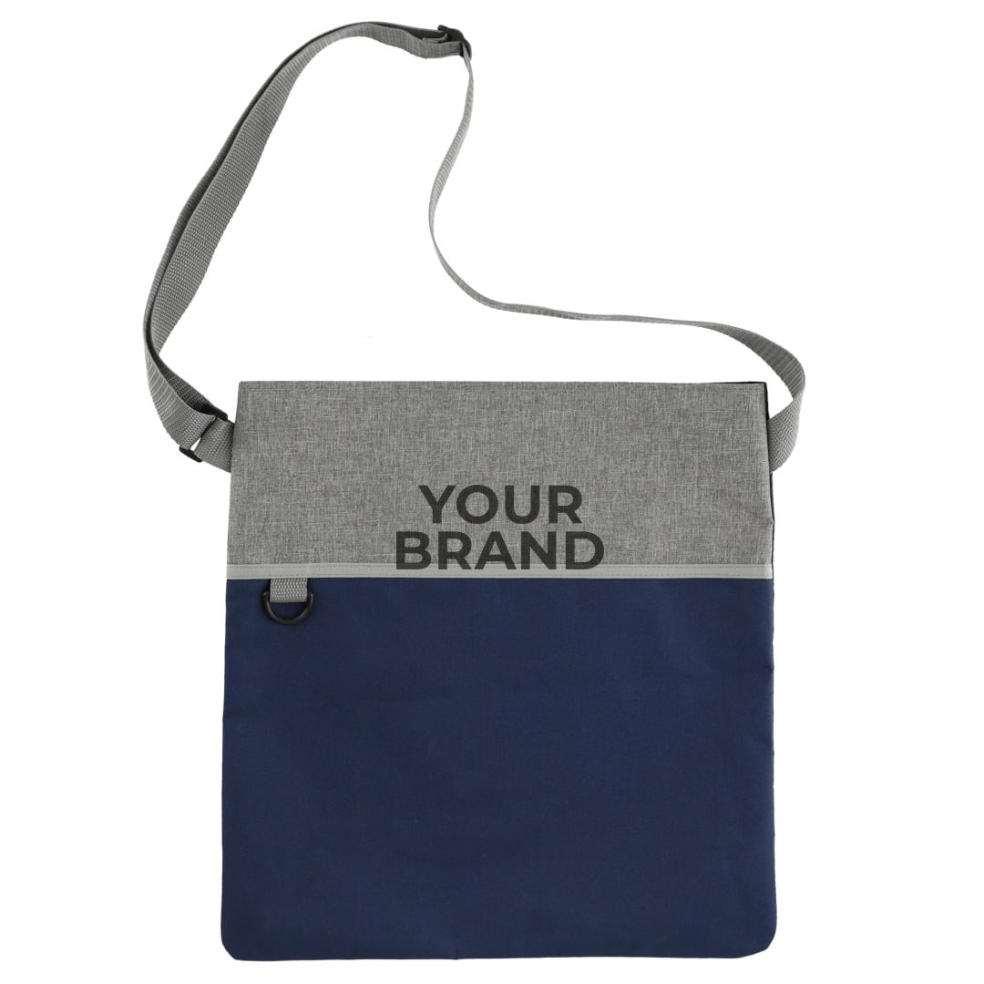 Double Heather RPET Crossbody Tote