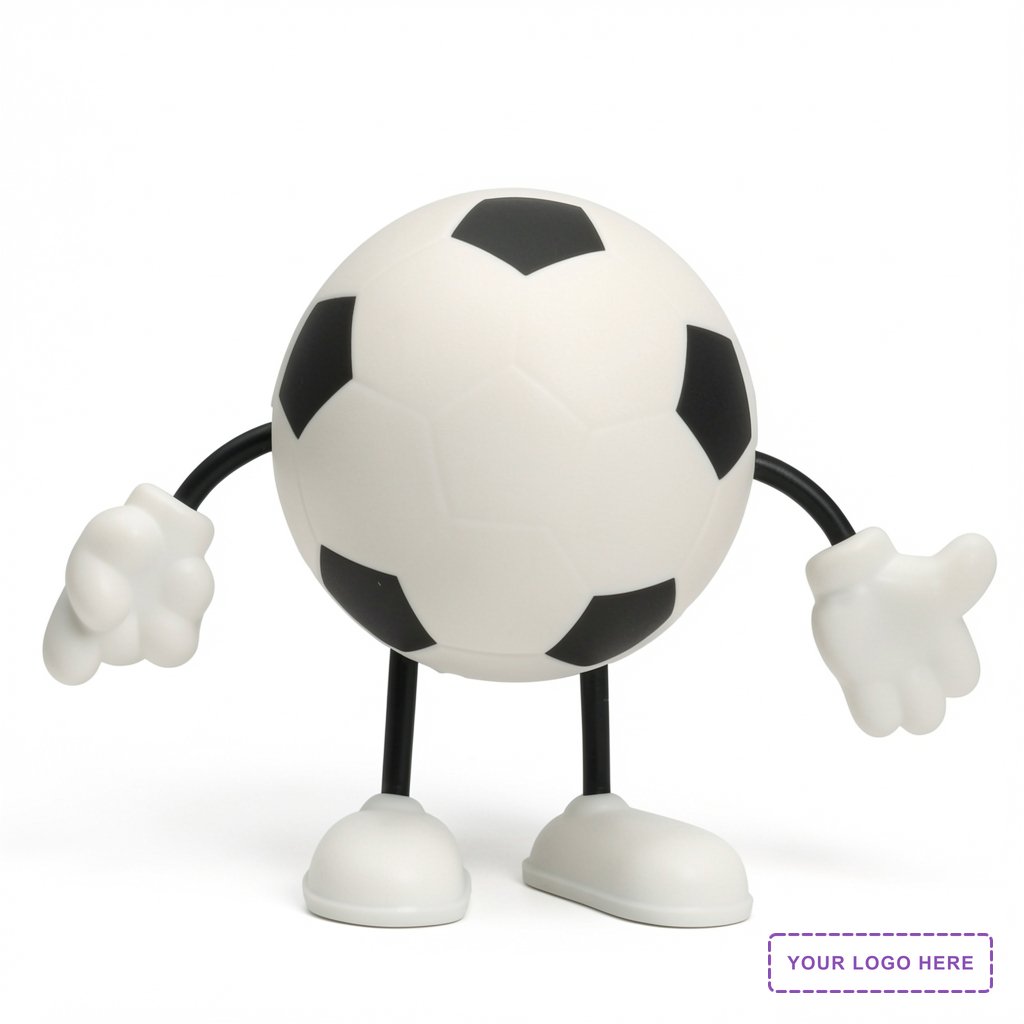 Soccer Stress Reliever Figure