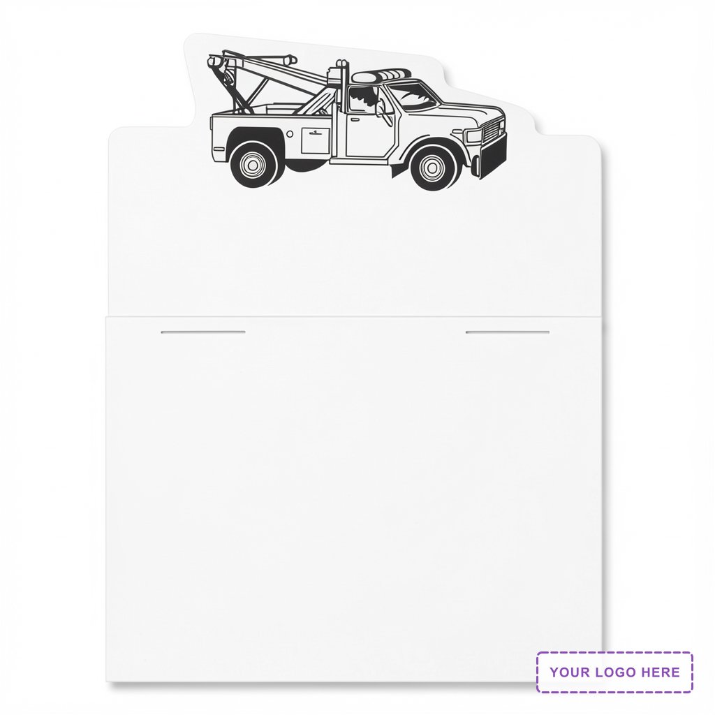 Adhesive Peel-N-Stick® Calendar - Tow Truck