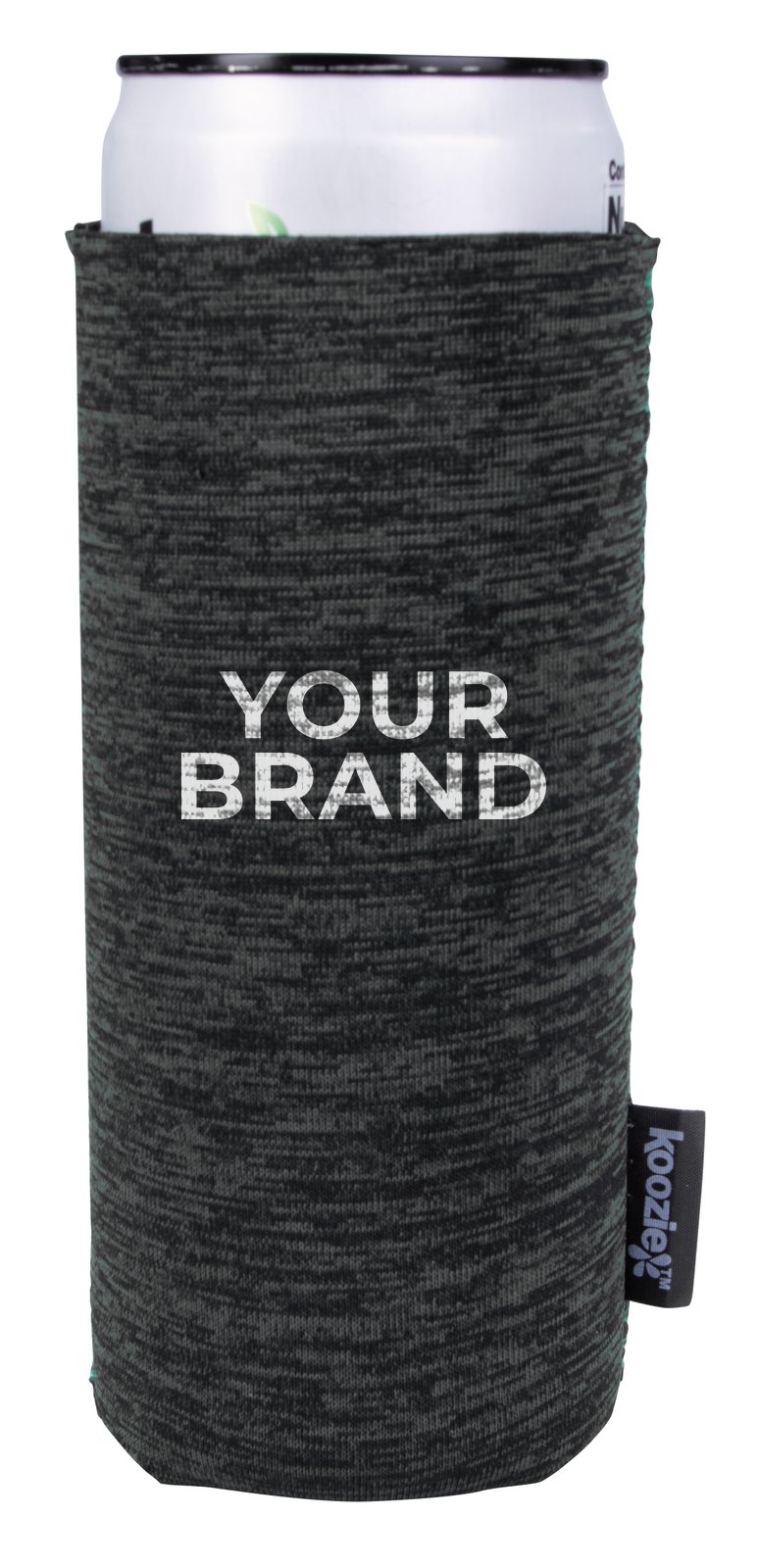 Koozie® Heather Collapsible Slim Can Cooler