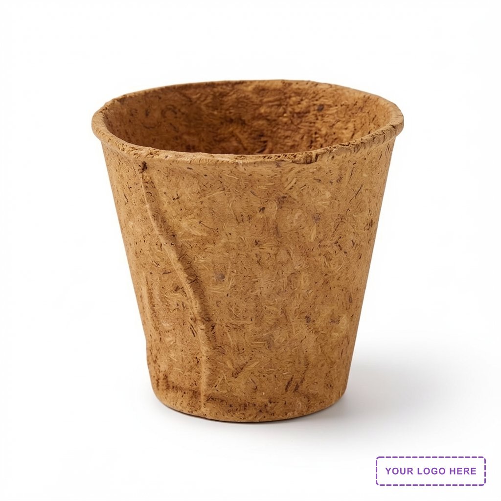 Yellow Garden of Hope Planter in Kraft Gift Box