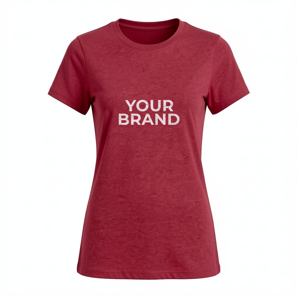 District Women's Perfect Blend CVC Tee. DM108L