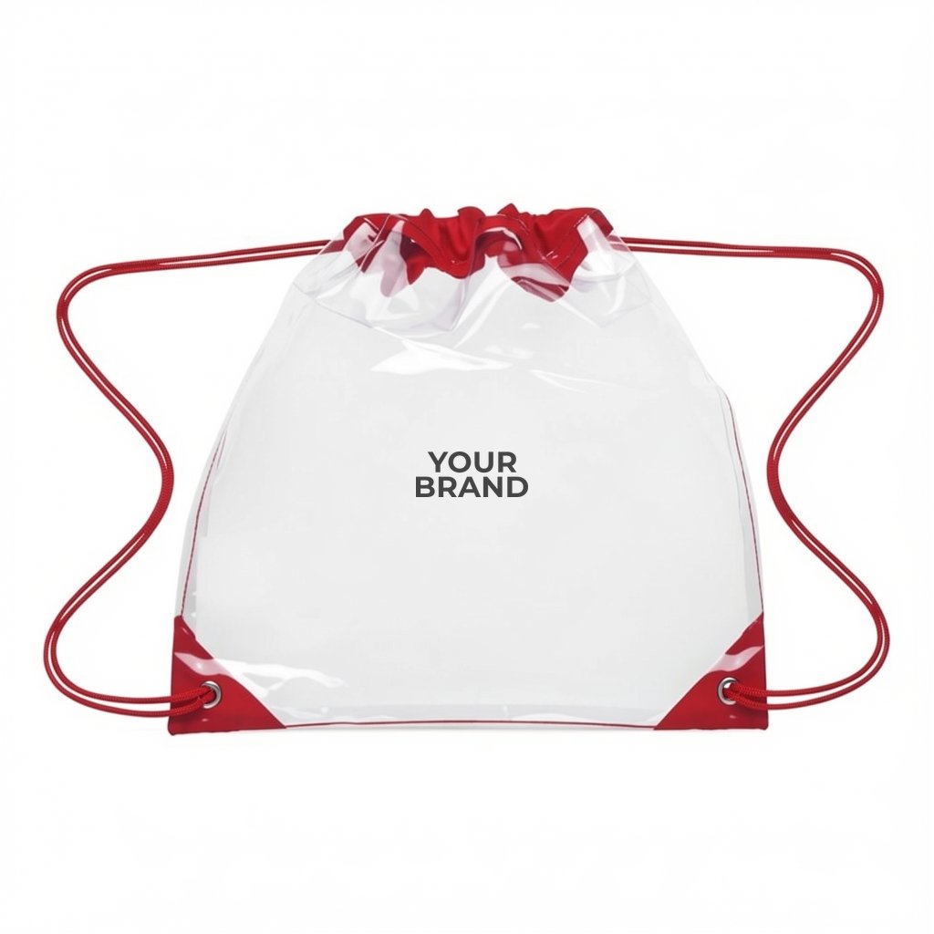 America250™ Touchdown Clear EVA Drawstring Backpack