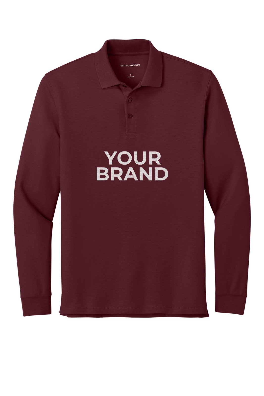 Port Authority Wearever Signature Pique Long Sleeve Polo K200LS