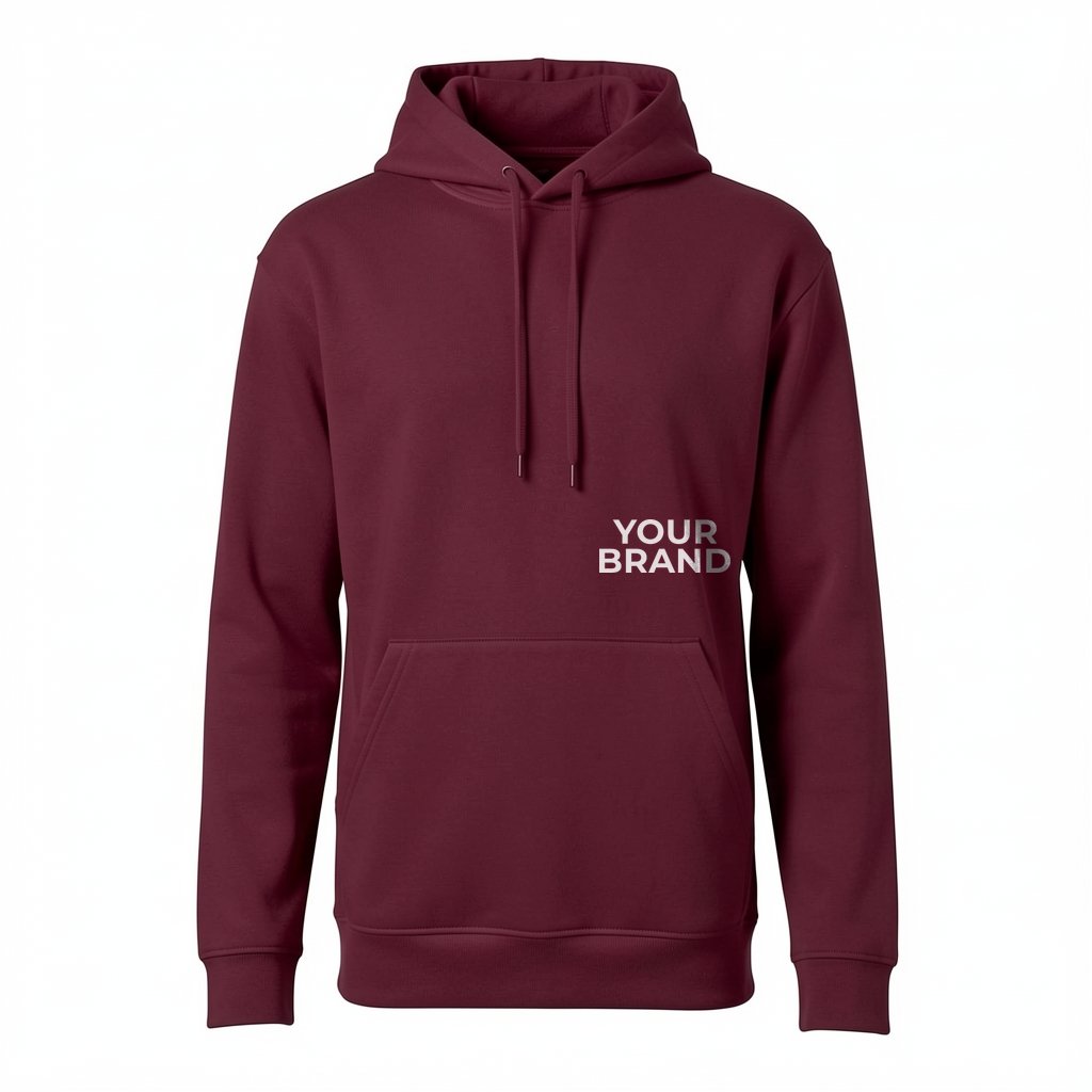 Men's Wicking Fleece Hooded Sweatshirt - 5505