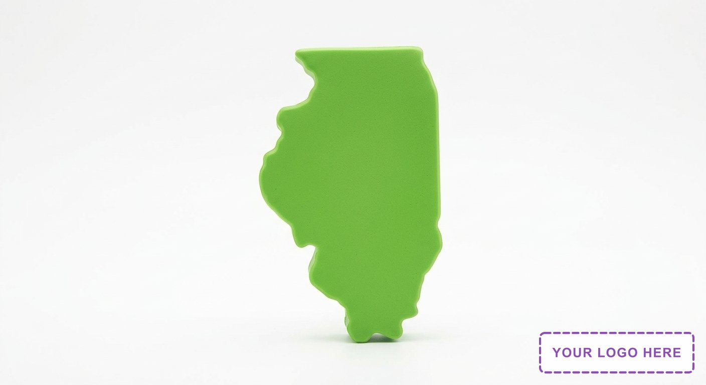 Illinois Shape Stress Reliever