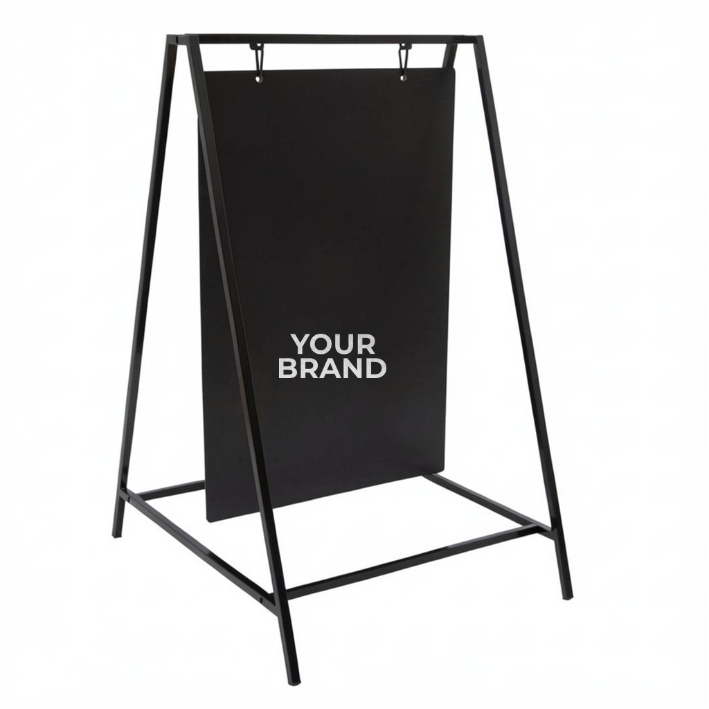Chalkboard Swing A-frame Imprinted Kit (Double-Sided)