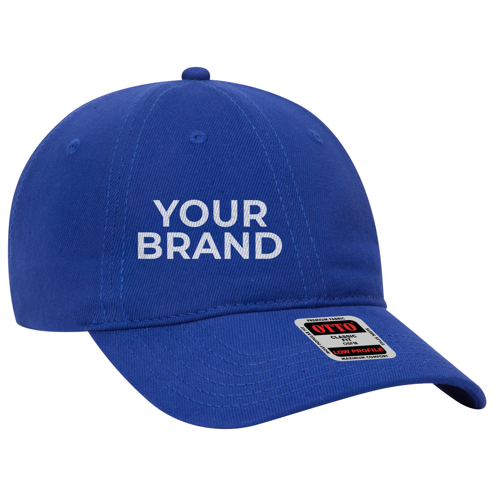 OTTO CAP® 6 Panel Low Profile Baseball Cap