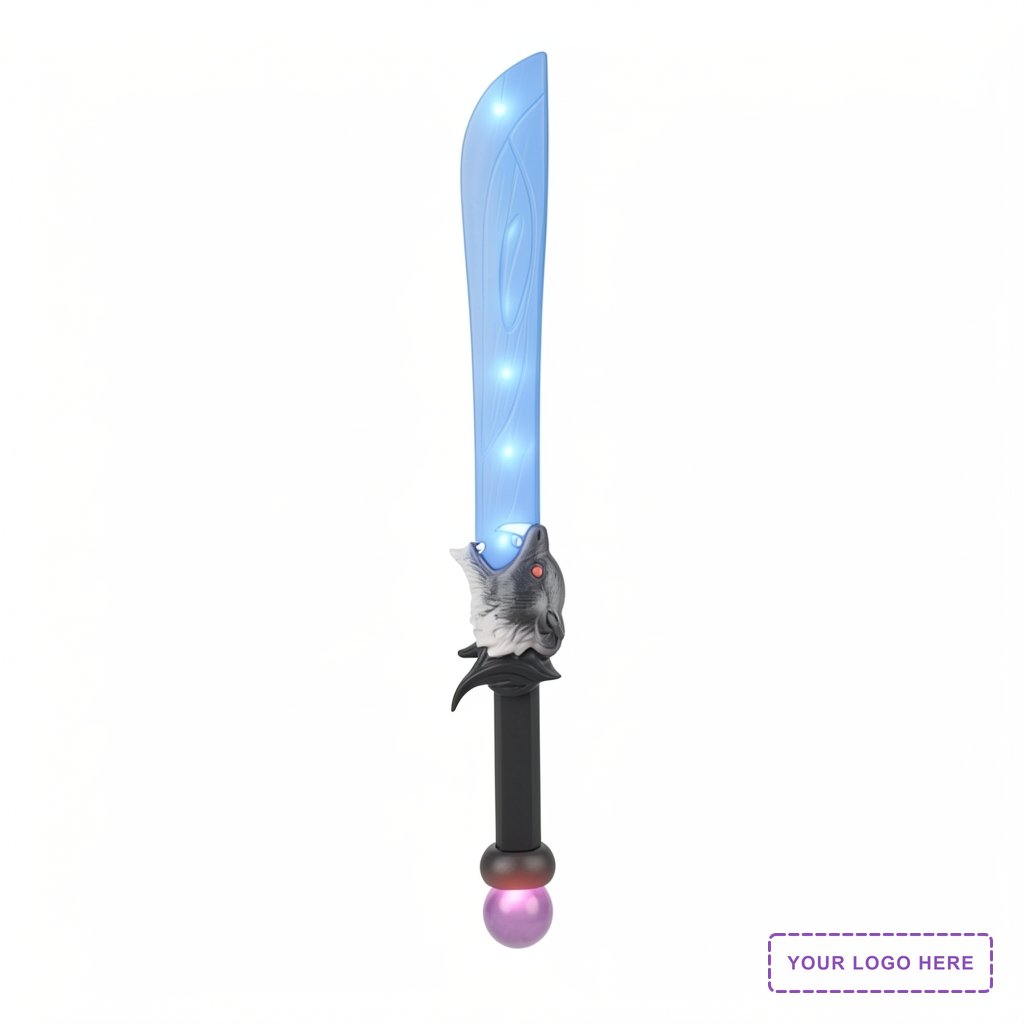 Light Up Wild Animal Toy Sword